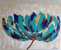 Bloem.  € 20,00   30 x 40 cm