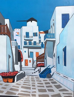 Griekenland. 70 x 90 cm.  € 125,00