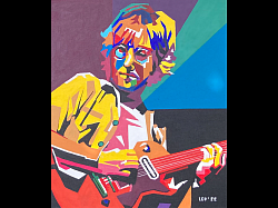 John Lennon. 50 x 70 cm. € 140.00. Verkocht