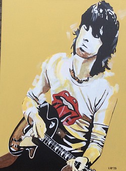 Keith Richard. 60 x 80 cm.  € 120,00
